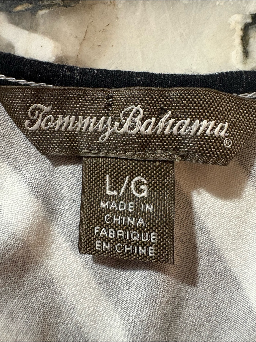 Tommy Bahama Black & White Diagonal Stripe Maxi Dress - Picture 4 of 4